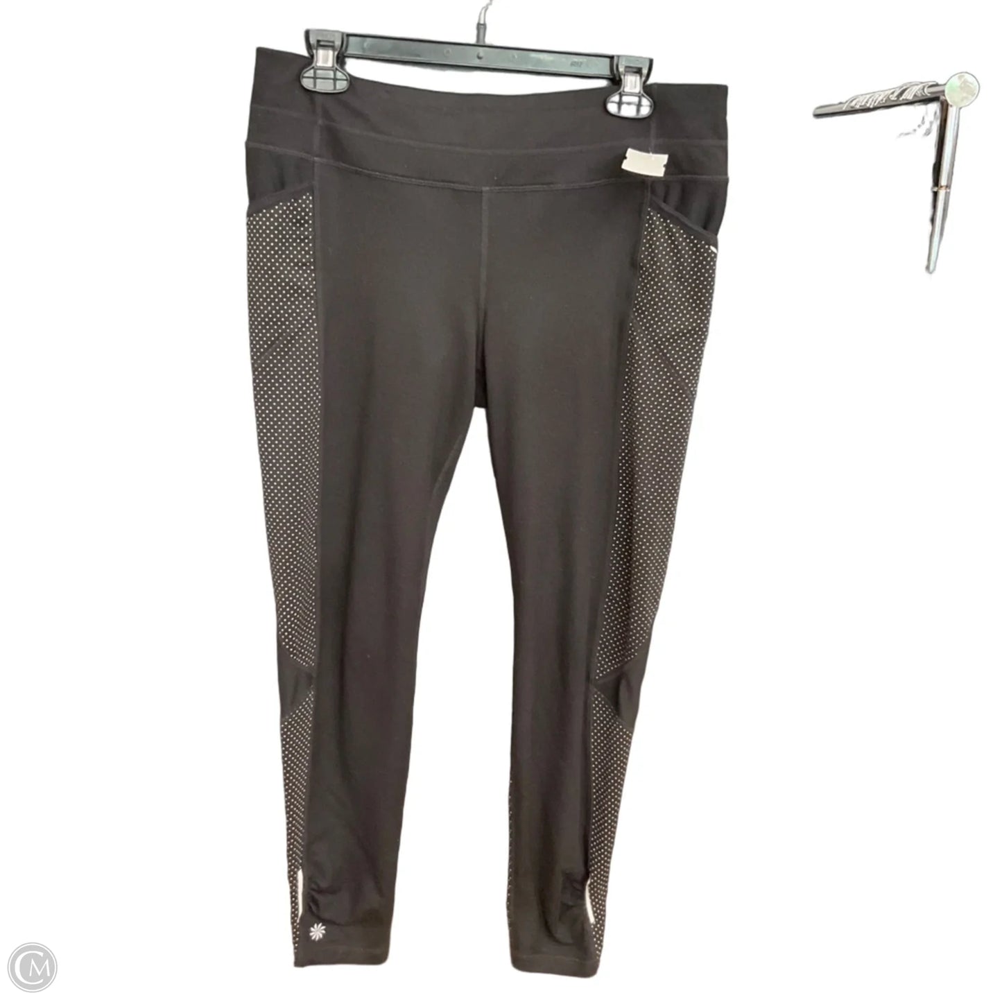 Athletic Leggings By Athleta In Black, Size: L
