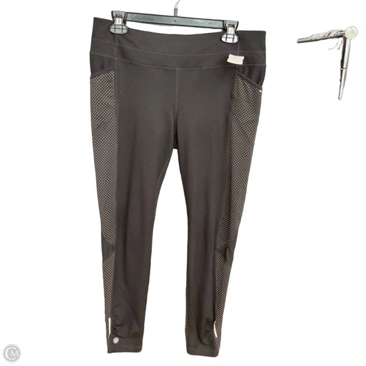 Athletic Leggings By Athleta In Black, Size: L