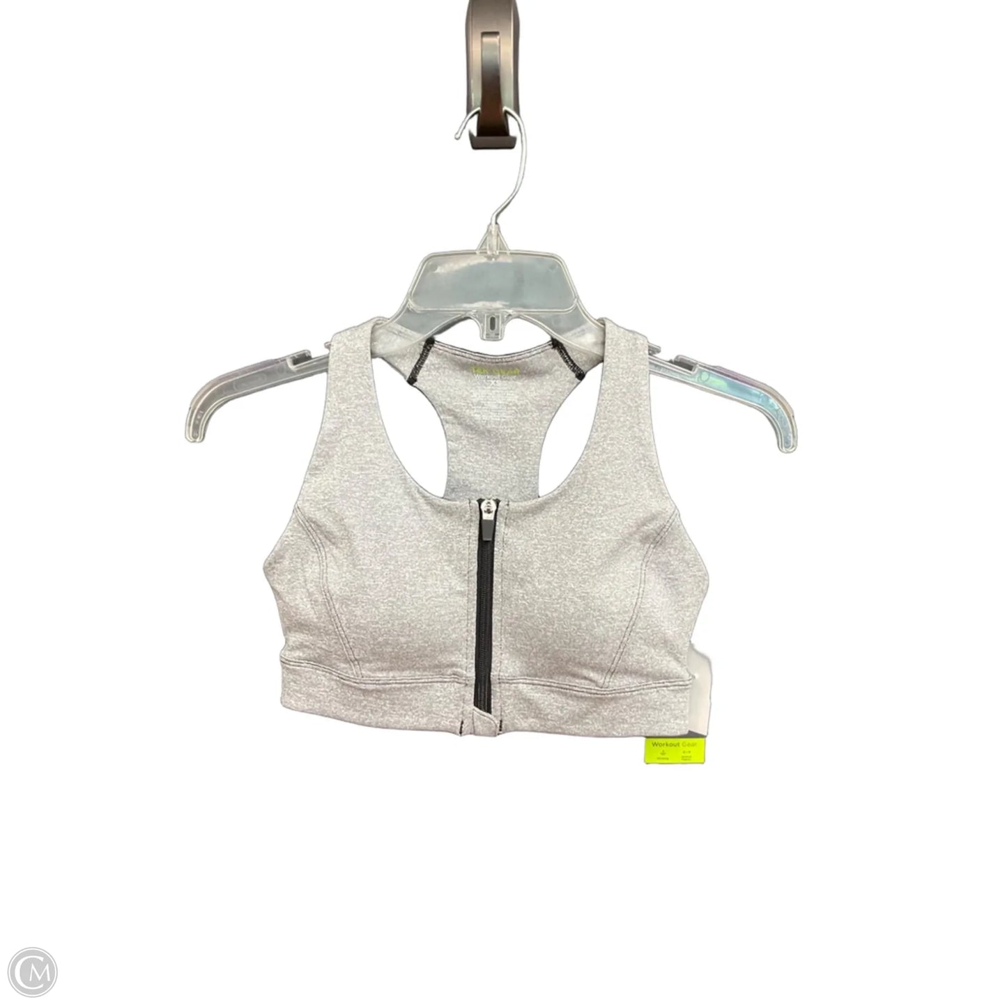 Athletic Bra By Tek Gear In Grey, Size: Xs