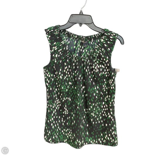 Top Sleeveless By Banana Republic In Green, Size: Xs