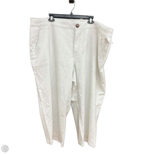 Pants Cropped By Style And Co Collection Women In White, Size: 24