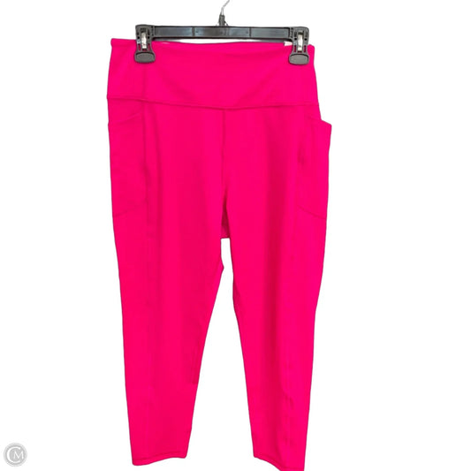 Athletic Leggings By Victorias Secret In Pink, Size: Xl