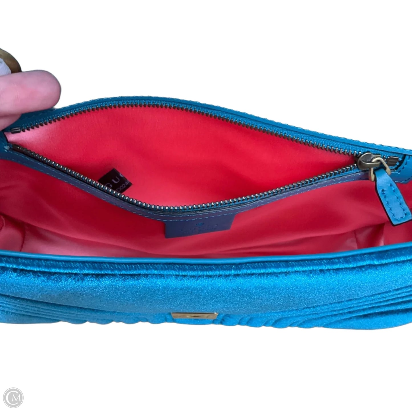 Crossbody Luxury Designer By Gucci, Size: Medium