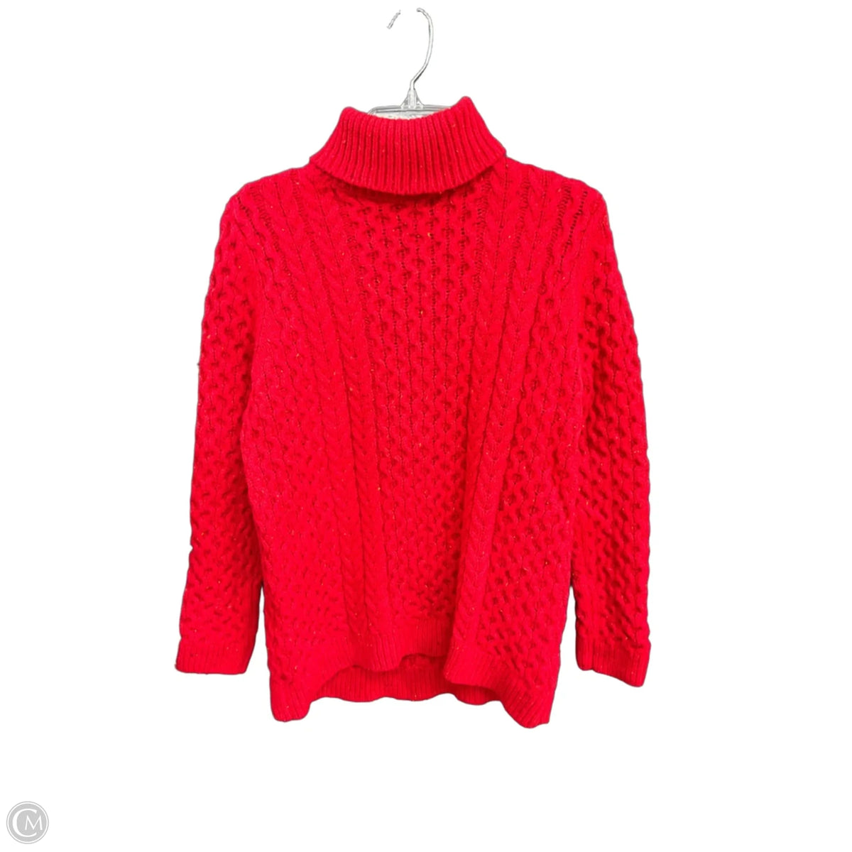 Sweater By Lands End In Red, Size: M