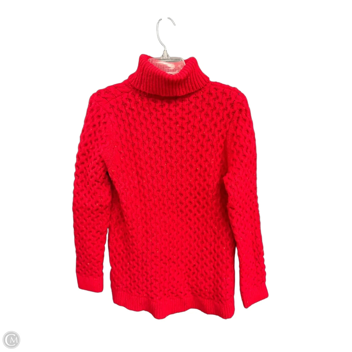 Sweater By Lands End In Red, Size: M