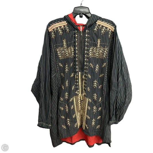 Tunic Long Sleeve By Free People In Multi-colored, Size: M