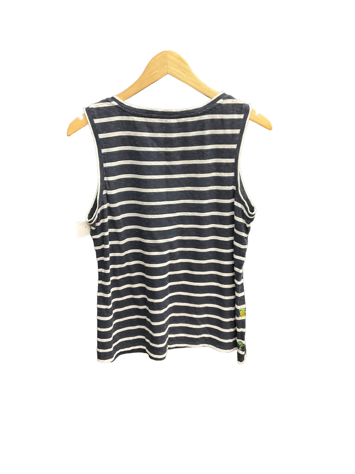 Striped Tank Basic Cami Talbots, Size M