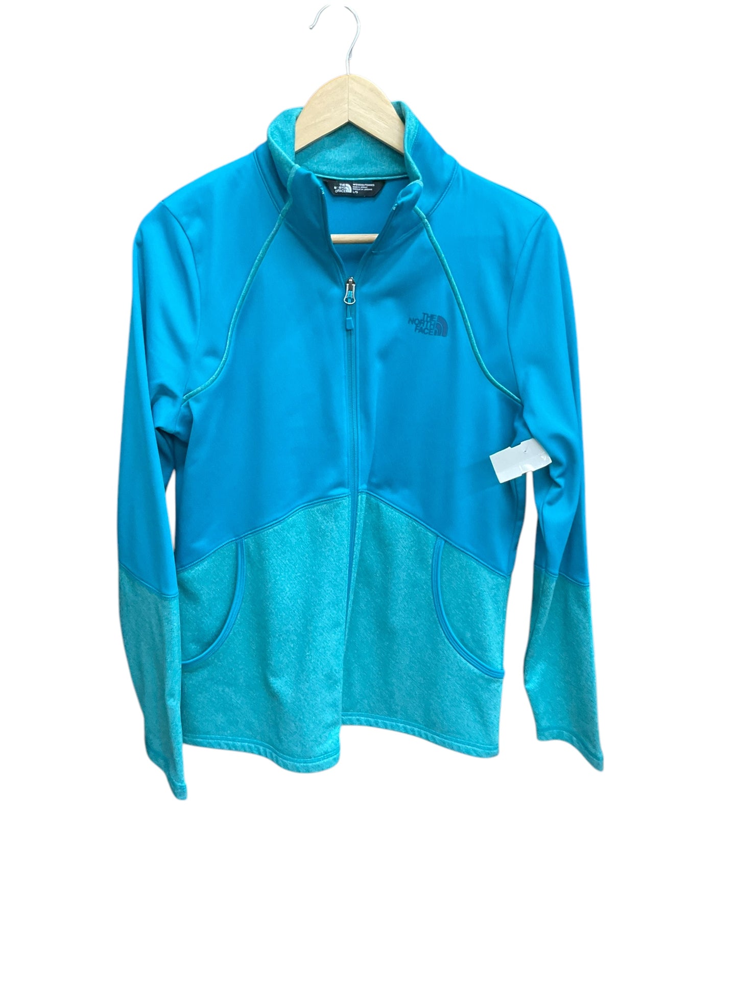 Athletic Jacket By The North Face In Blue, Size: L