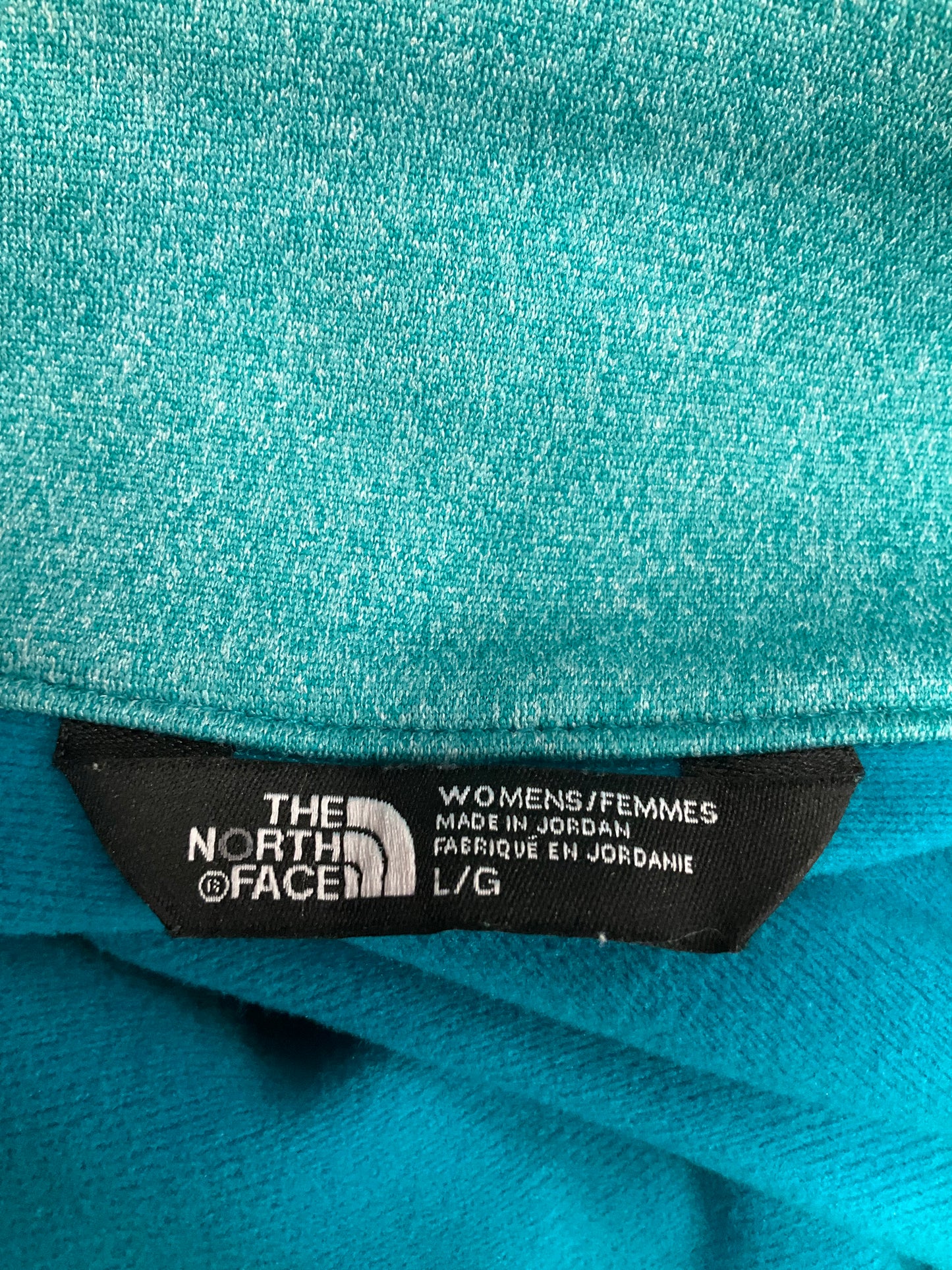 Athletic Jacket By The North Face In Blue, Size: L