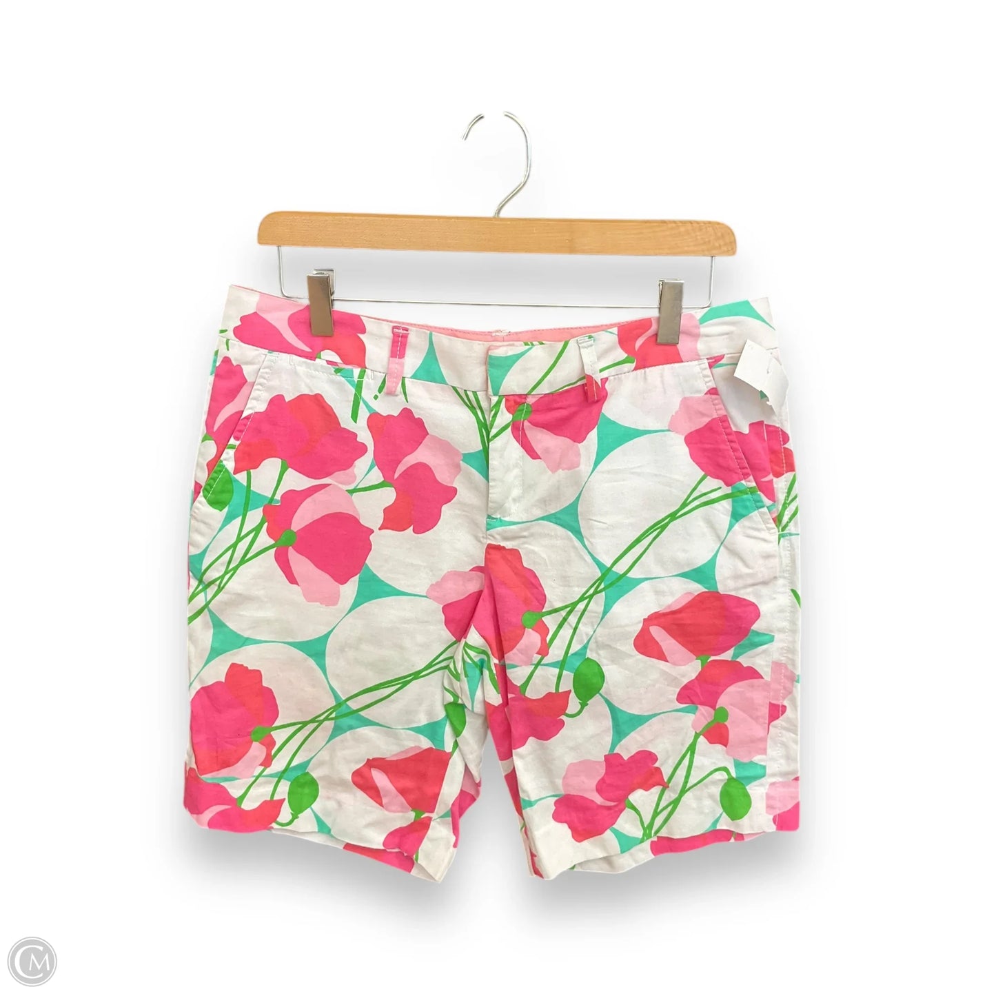 Shorts By Lilly Pulitzer In Floral Print, Size: 8