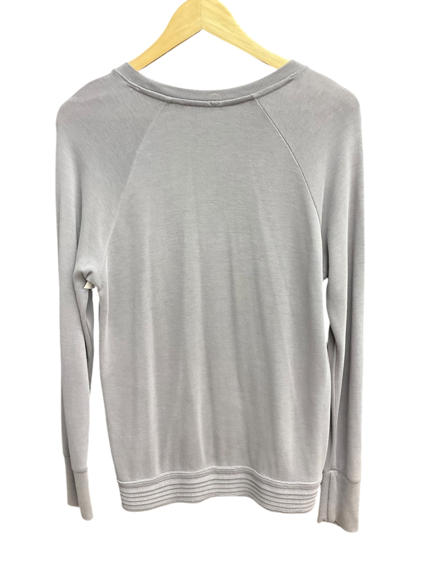 Athletic Sweatshirt Crewneck By Athleta In Grey, Size: S