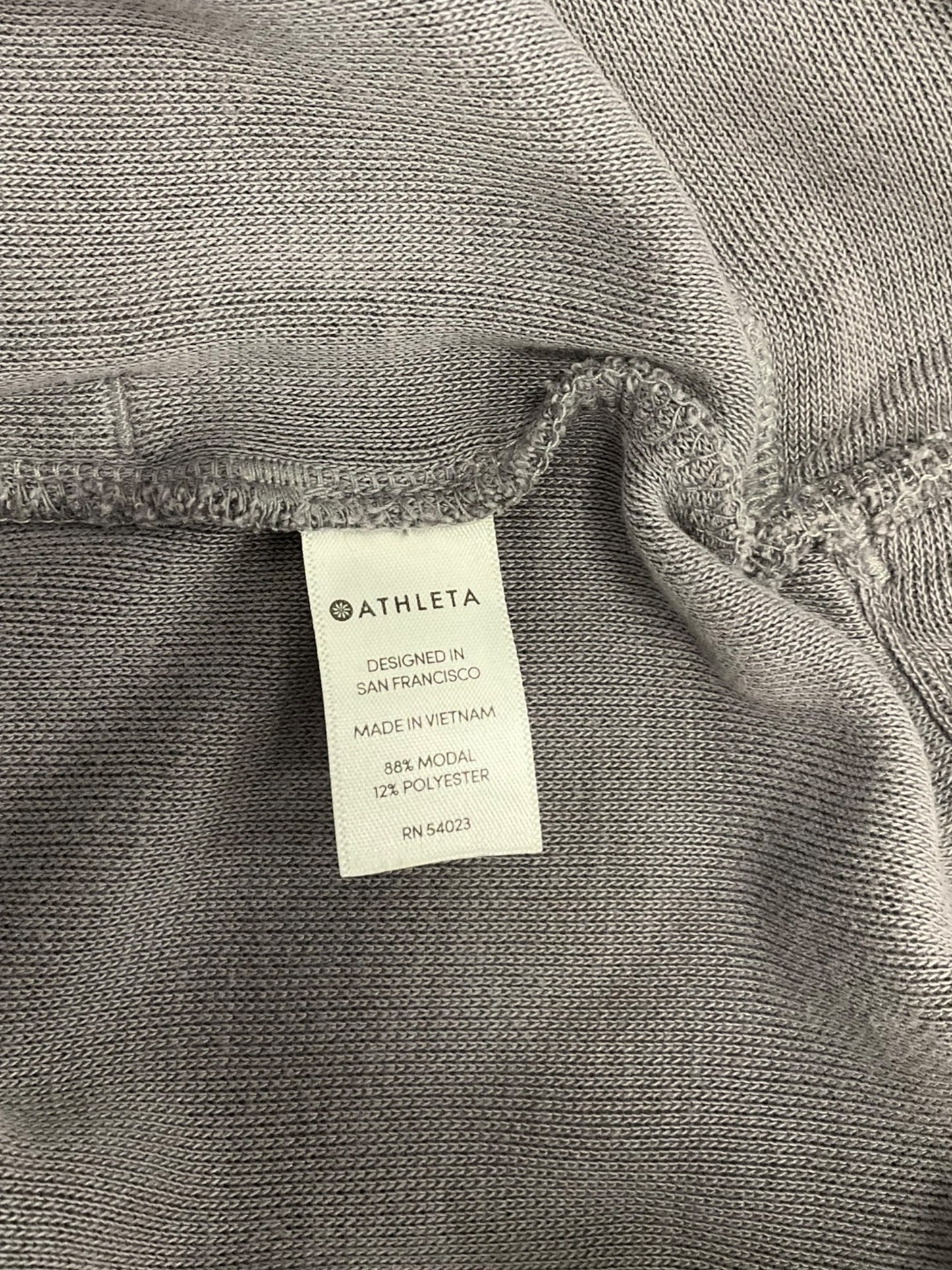 Athletic Sweatshirt Crewneck By Athleta In Grey, Size: S