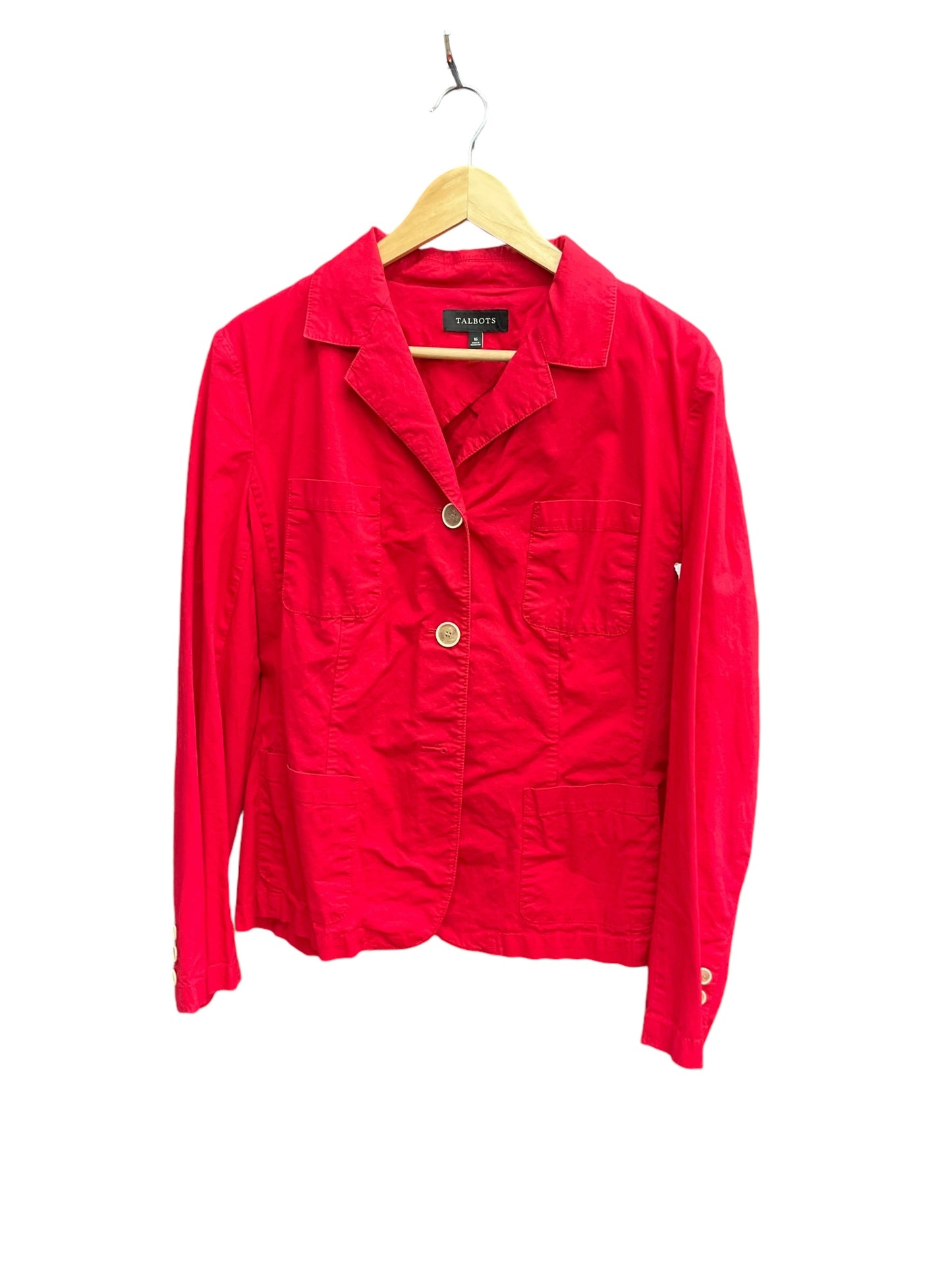 Jacket Other By Talbots In Red, Size: 16