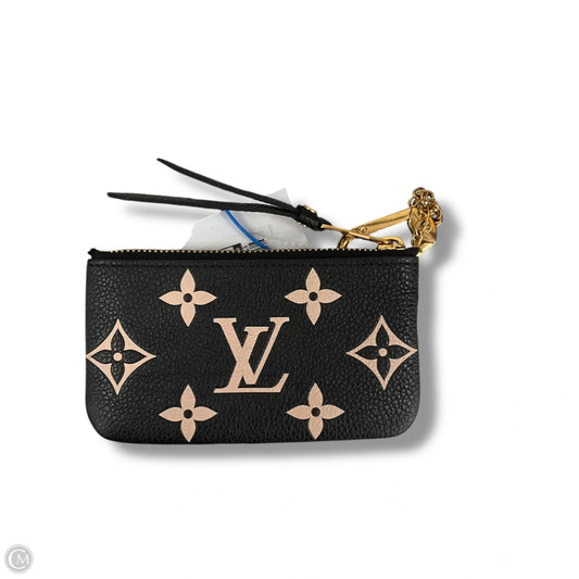 Coin Purse Luxury Designer By Louis Vuitton, Size: Small