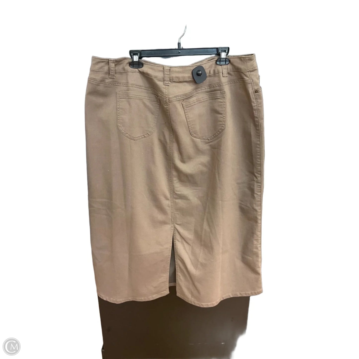 Skirt Maxi By C Wonder In Brown, Size: 20