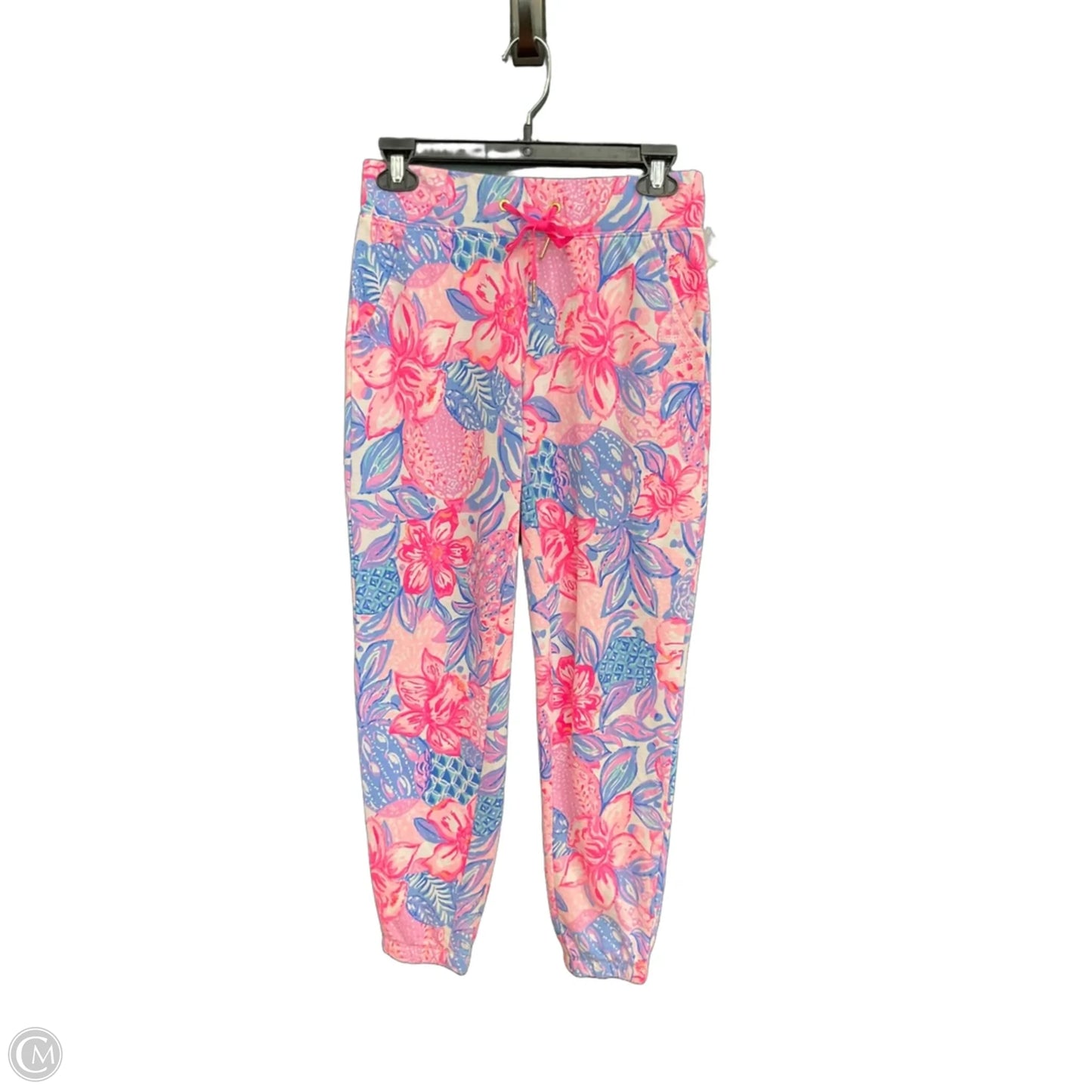 Pants Designer By Lilly Pulitzer In Pink & Purple, Size: 0p