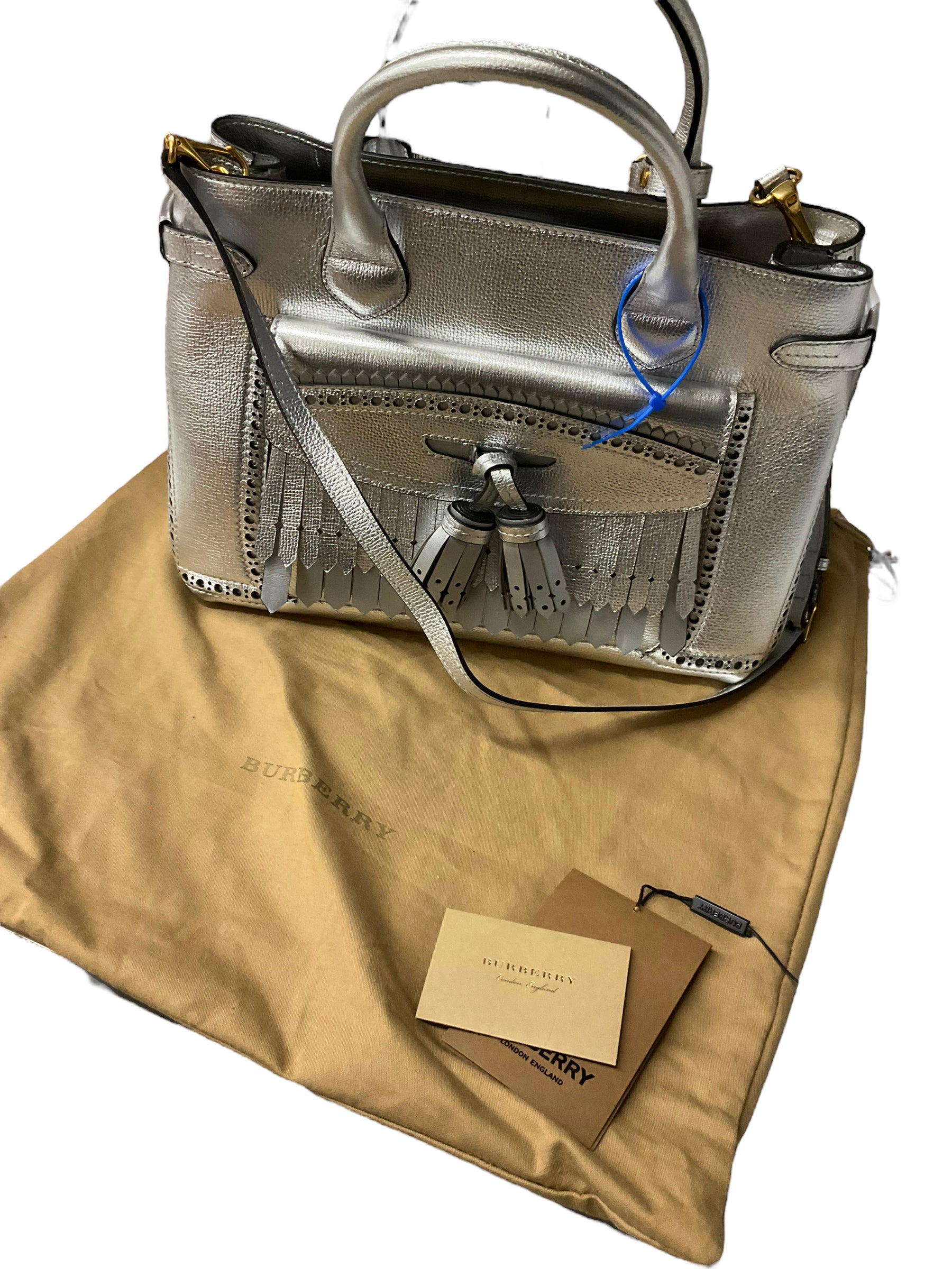 Handbag Designer By Burberry Size: Large