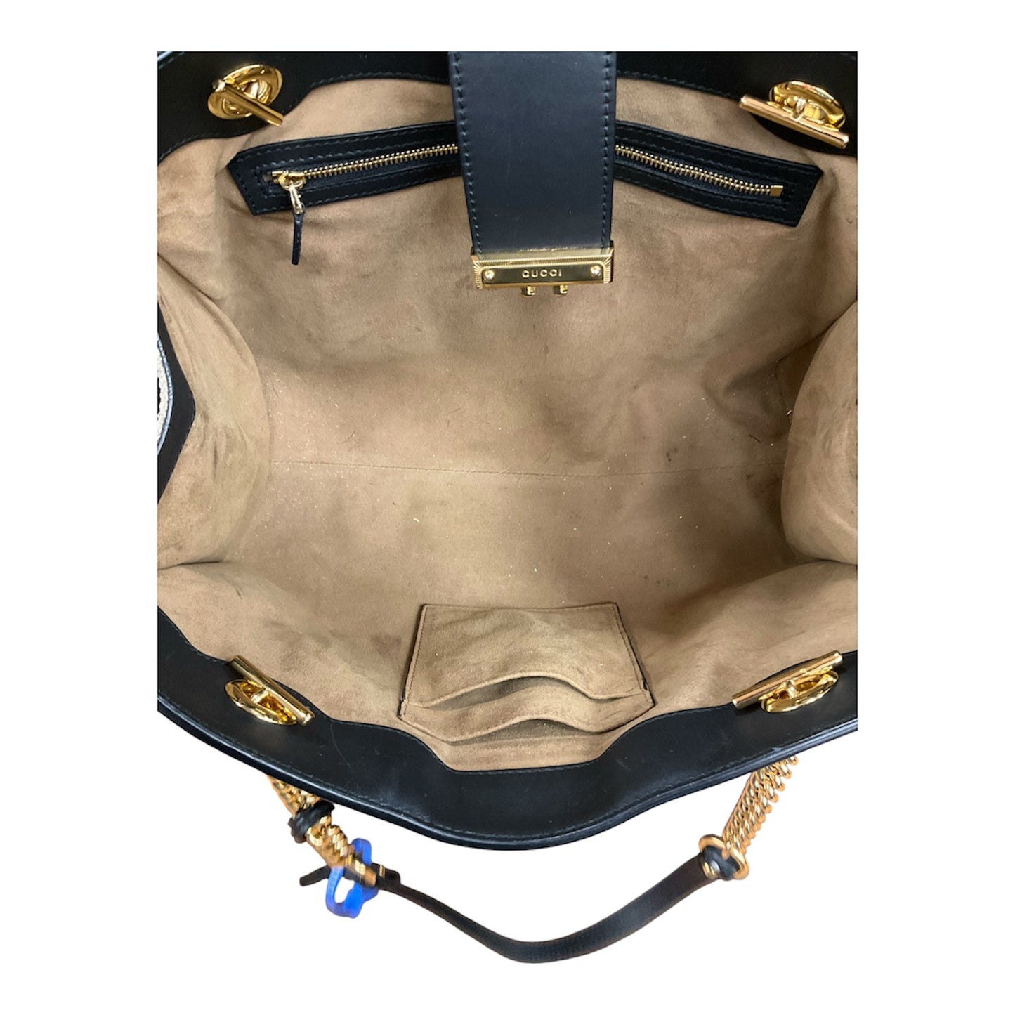 Handbag Luxury Designer By Gucci, Size: Medium