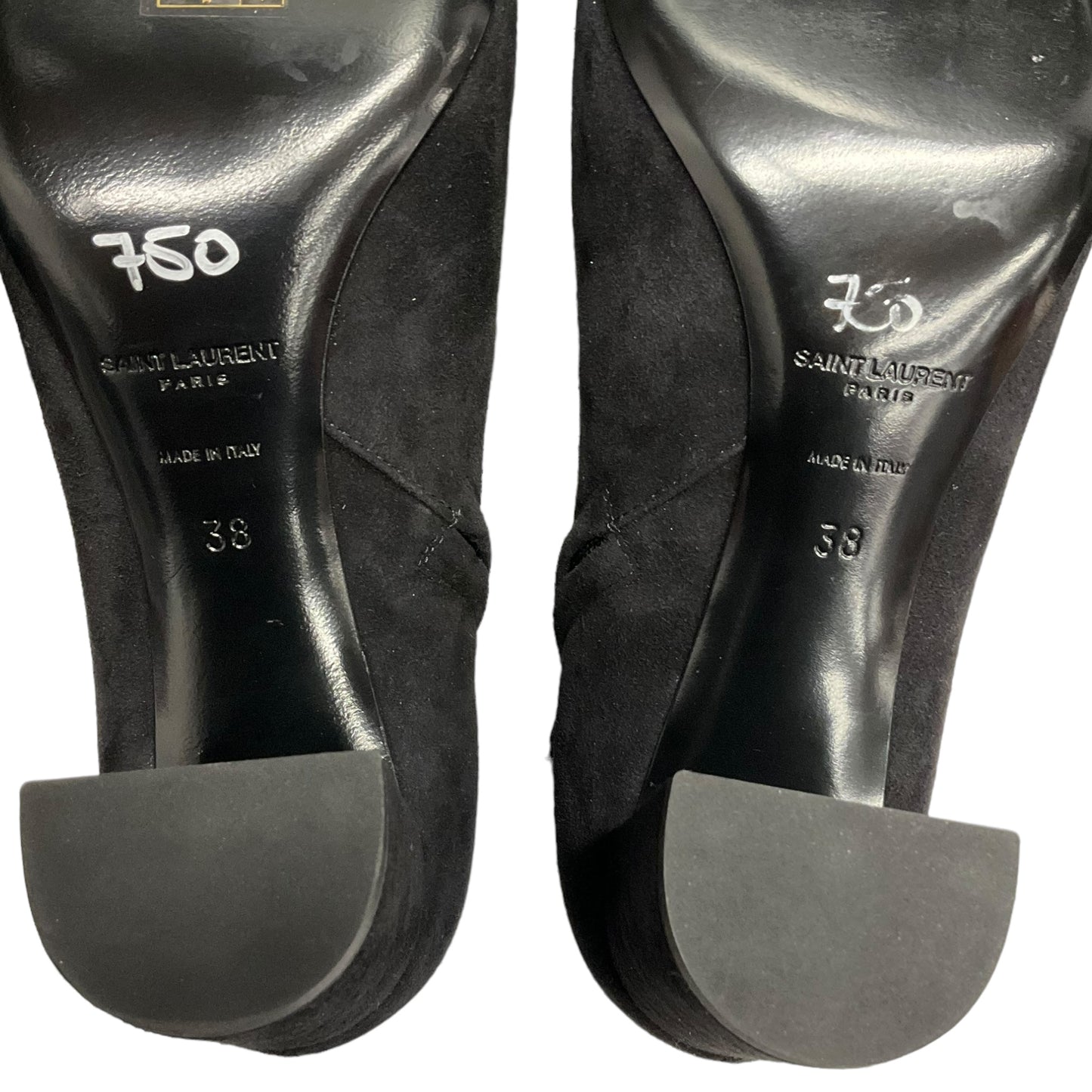 Boots Ankle Heels By Yves Saint Laurent  Size: 7.5