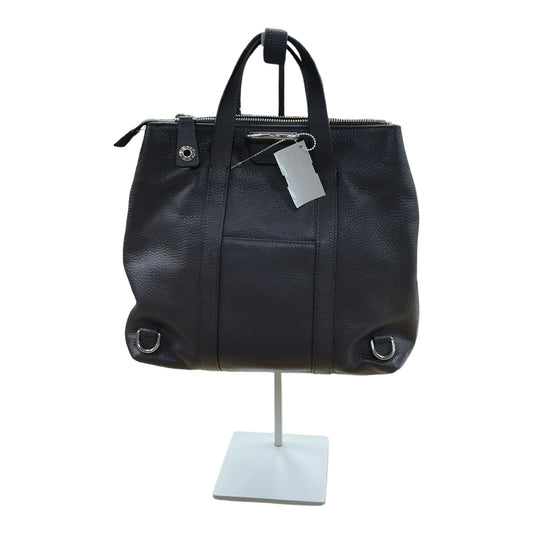 Large Bucket Bag in Black Napa | L'aventura