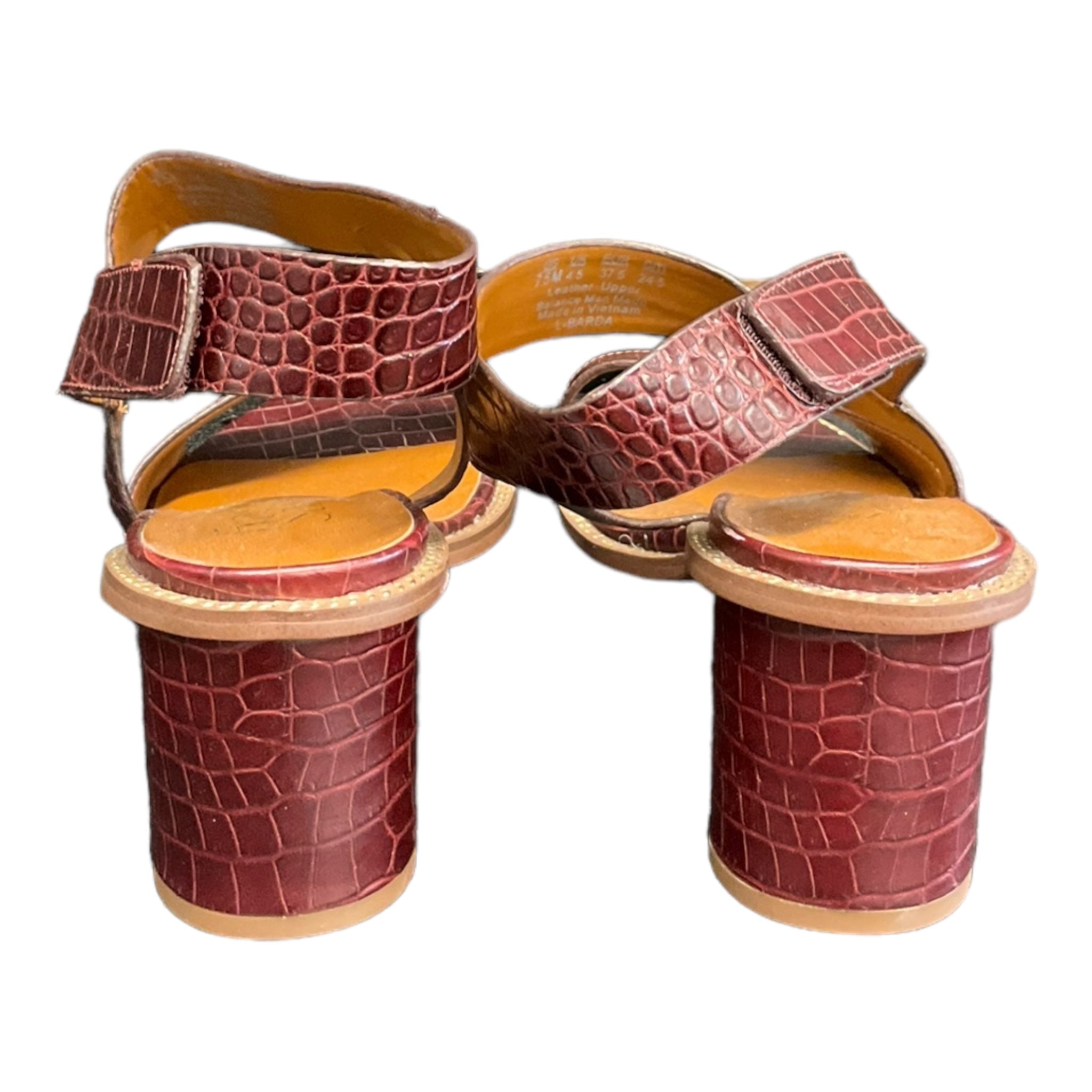 Franco sarto hot sale red sandals