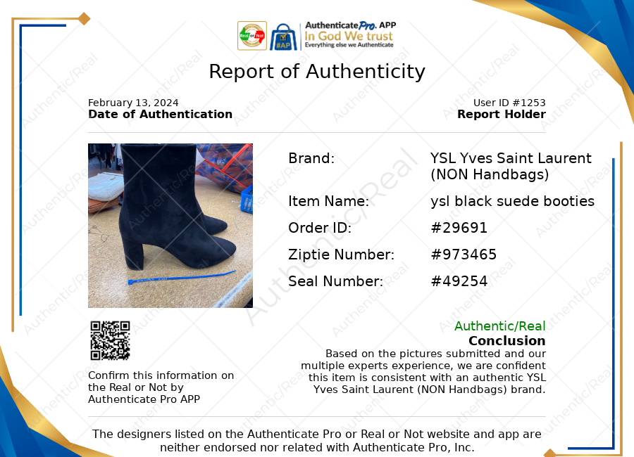 Boots Ankle Heels By Yves Saint Laurent  Size: 7.5