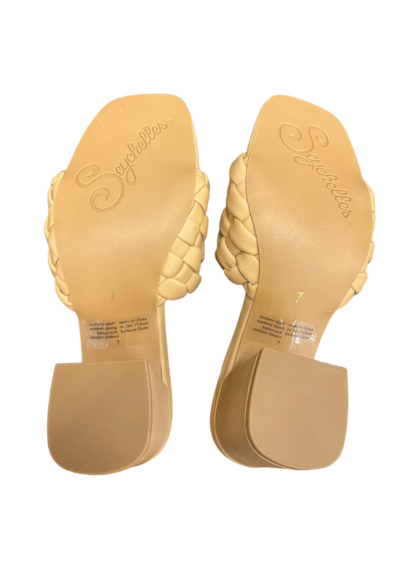 Sandals Heels Block By Seychelles  Size: 7