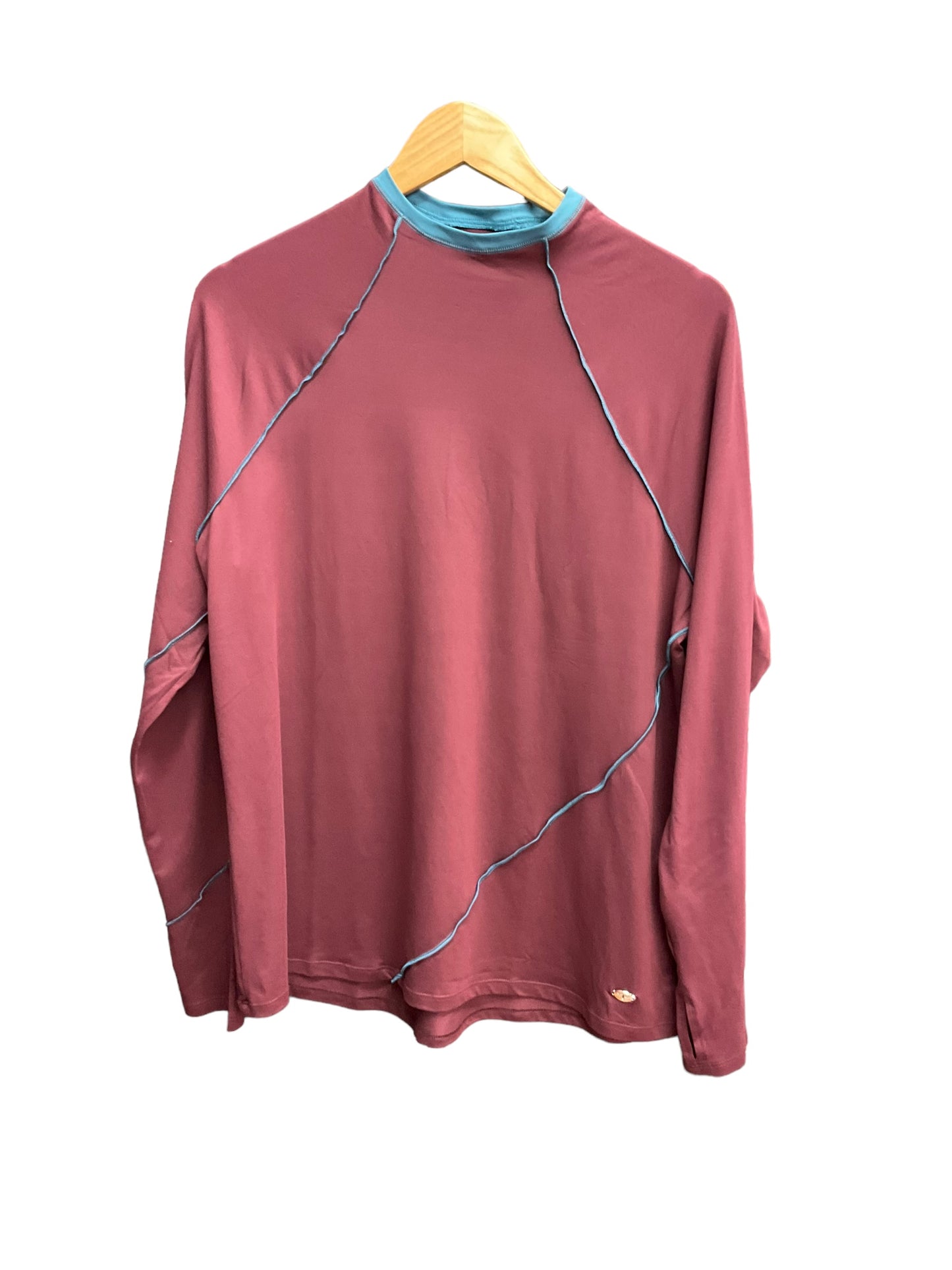 Athletic Top Long Sleeve Crewneck By Tahari By Arthur Levine  Size: L