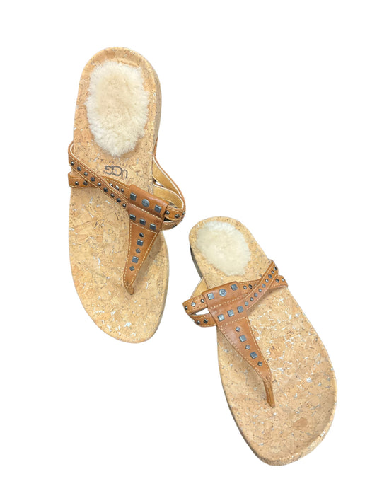 Sandals Flip Flops By Ugg  Size: 8