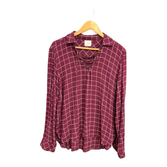Top Long Sleeve By Harper  Size: L