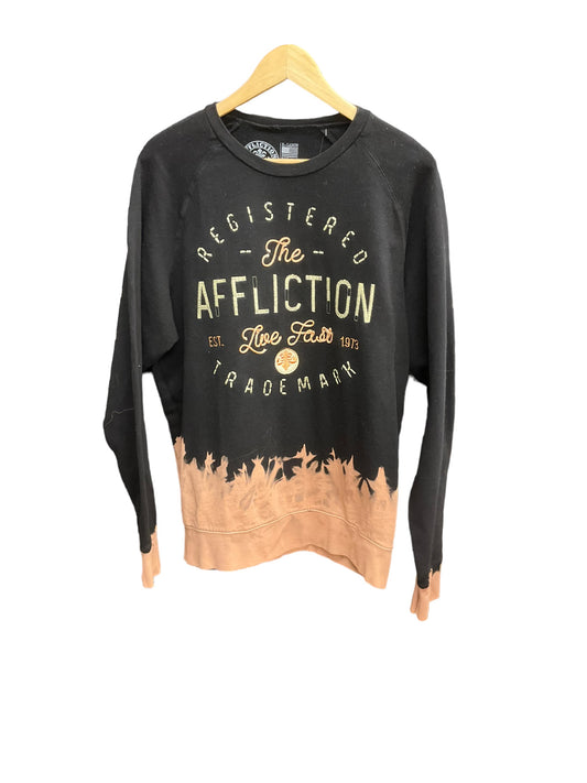 Top Long Sleeve By Affliction  Size: Xl