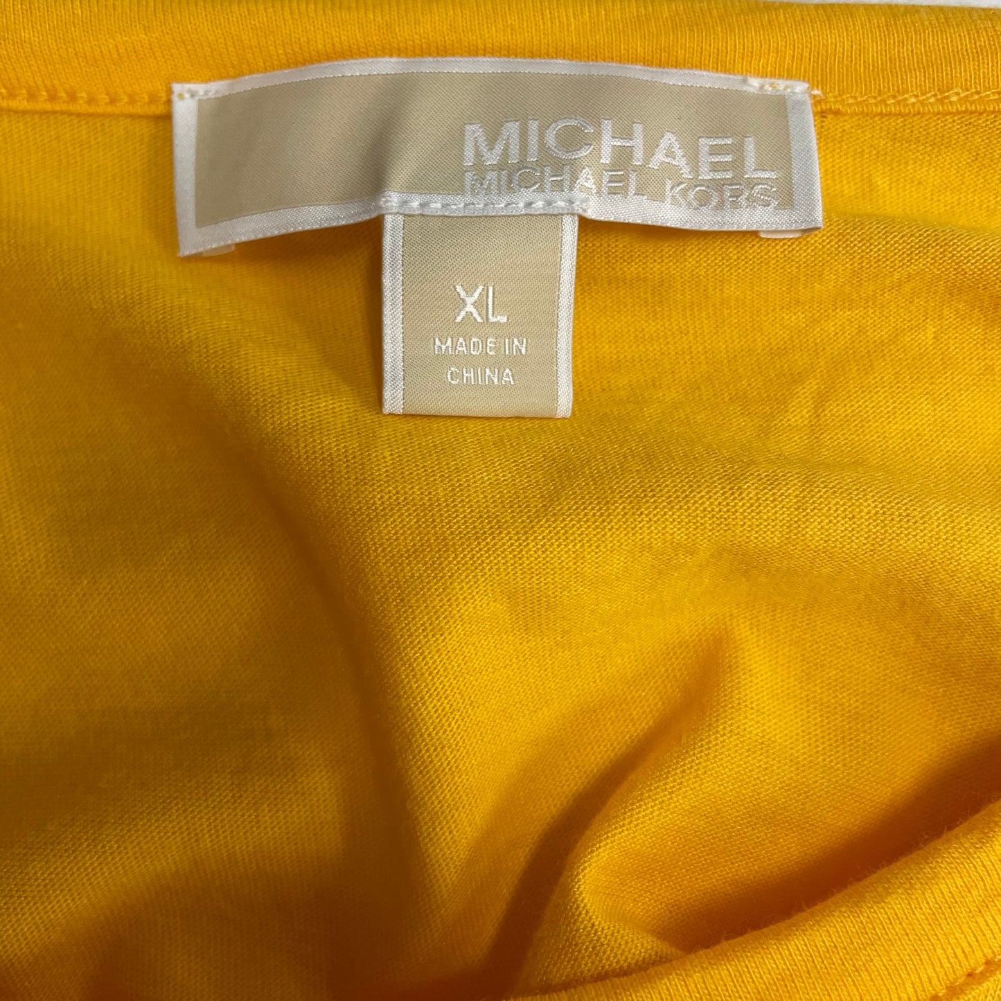Top Short Sleeve Basic By Michael Kors O  Size: Xl