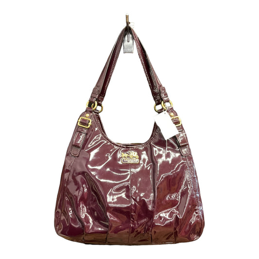 Handbag Leather By Coach O  Size: Medium