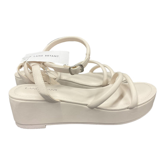 Sandals Heels Wedge By Lane Bryant O  Size: 9