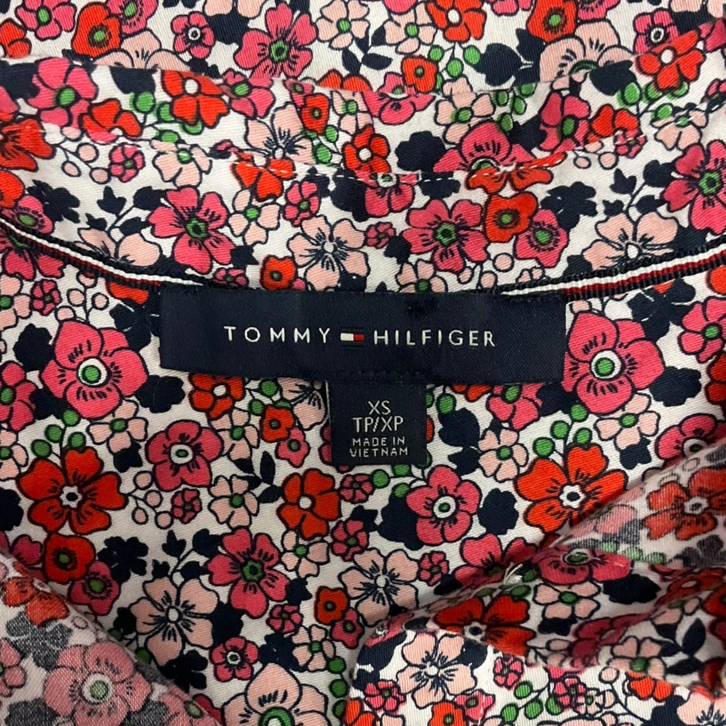 Blouse Long Sleeve By Tommy Hilfiger O  Size: Xs