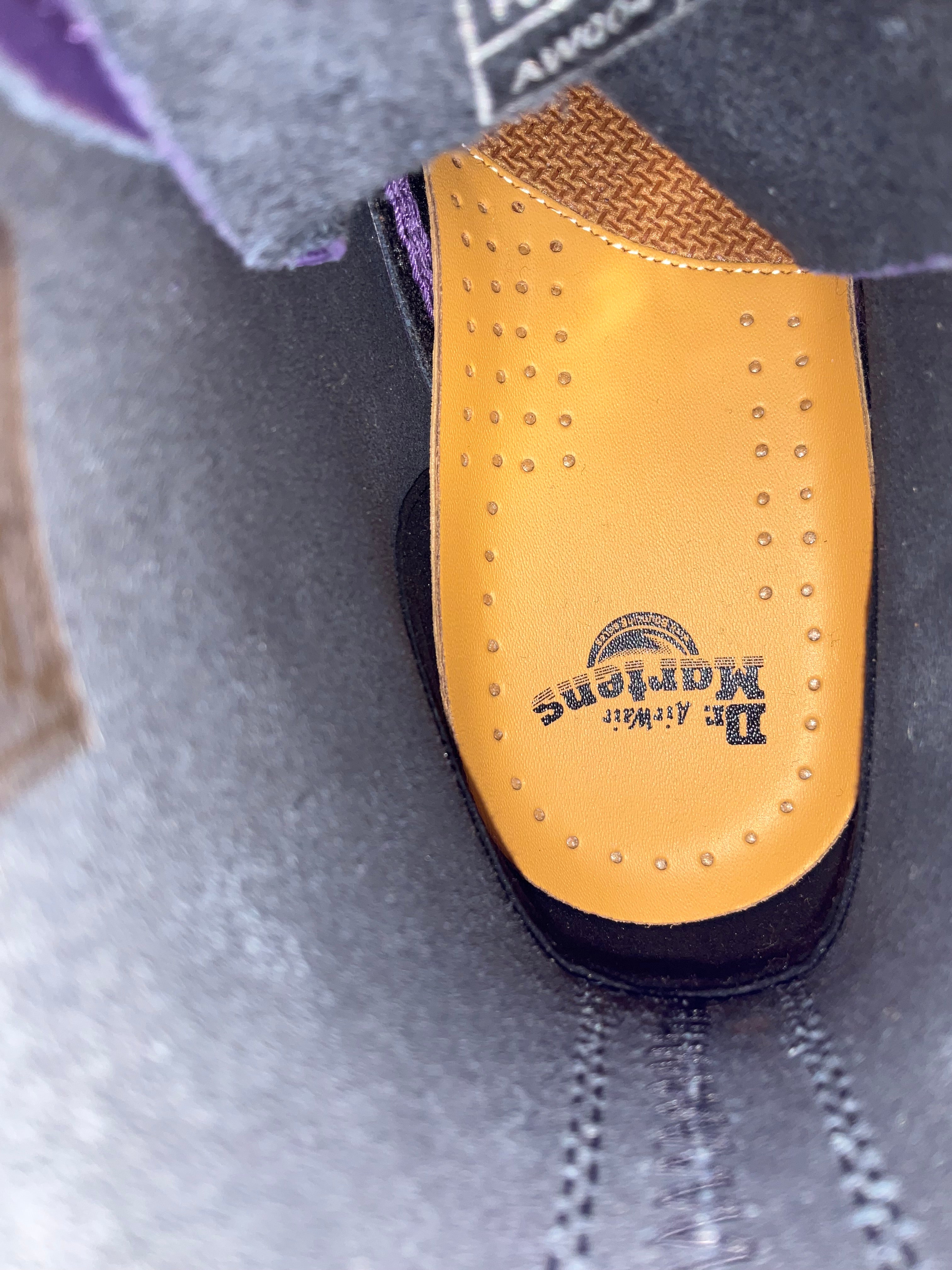 Yellow doc martens hot sale size 6