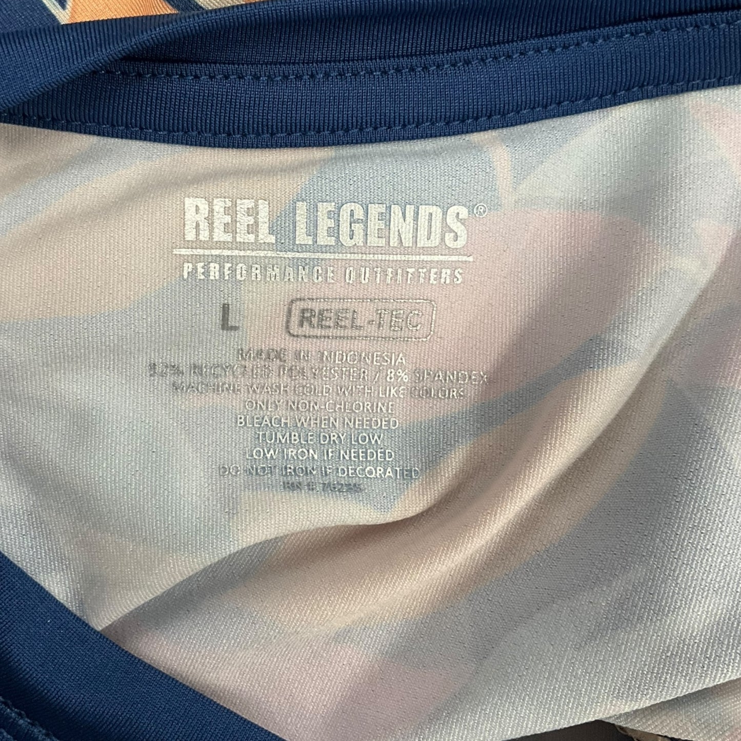 Athletic Top Long Sleeve Crewneck By Reel Legends  Size: L
