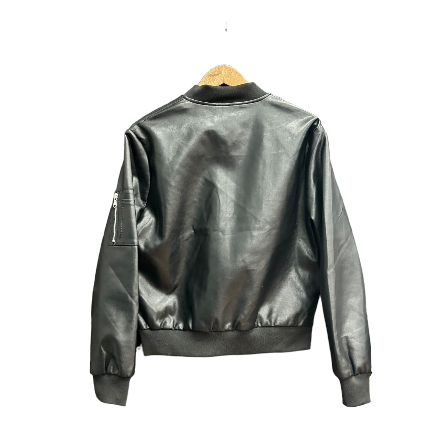 Jacket Moto By Clothes Mentor  Size: L