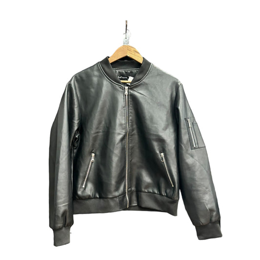 Jacket Moto By Clothes Mentor  Size: L