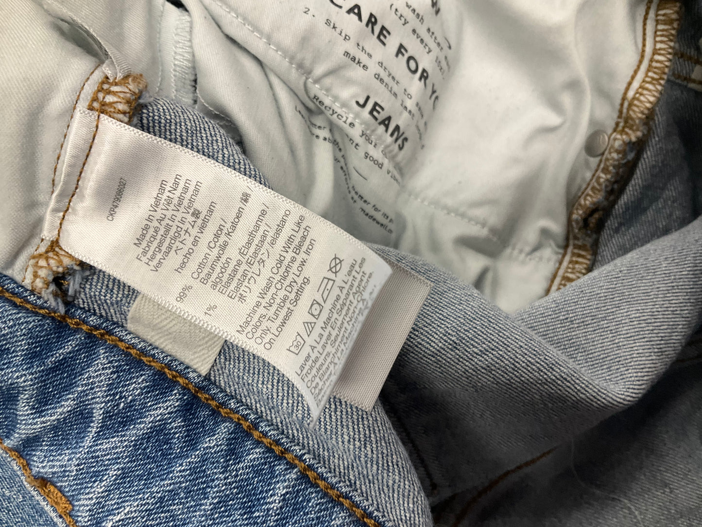 Jeans Straight By Madewell  Size: 20