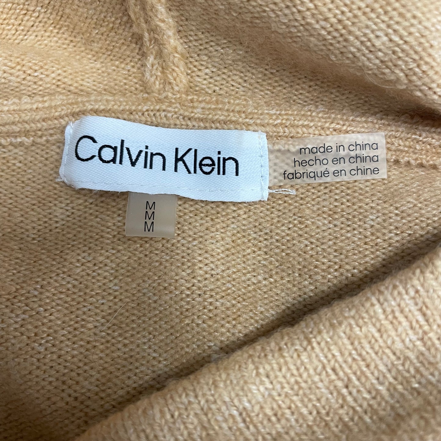 Top Long Sleeve By Calvin Klein O  Size: M