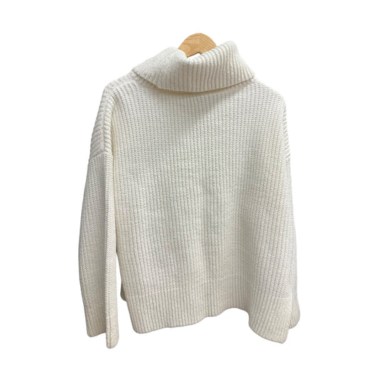 Carol Turtle Neck Sweater  White – Rachelle M. Rustic House Of
