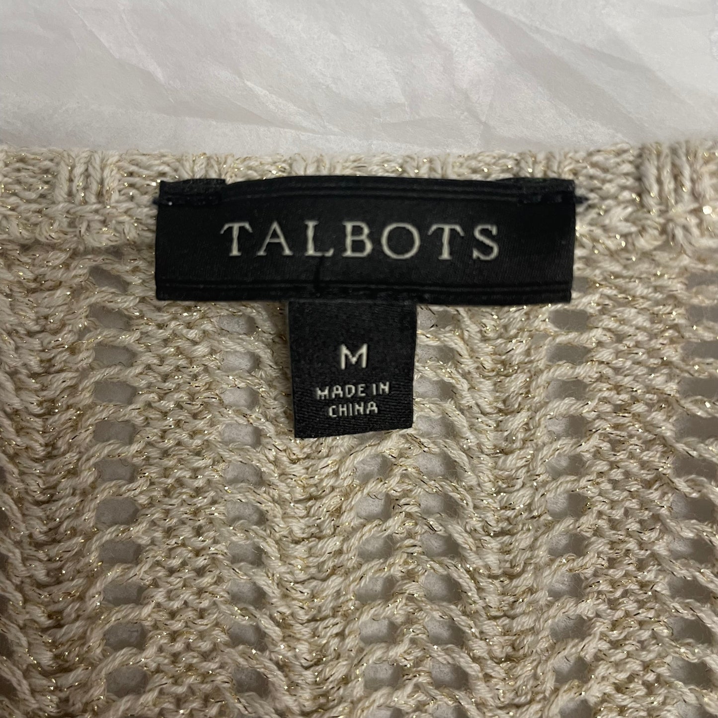 Top Short Sleeve By Talbots O  Size: M