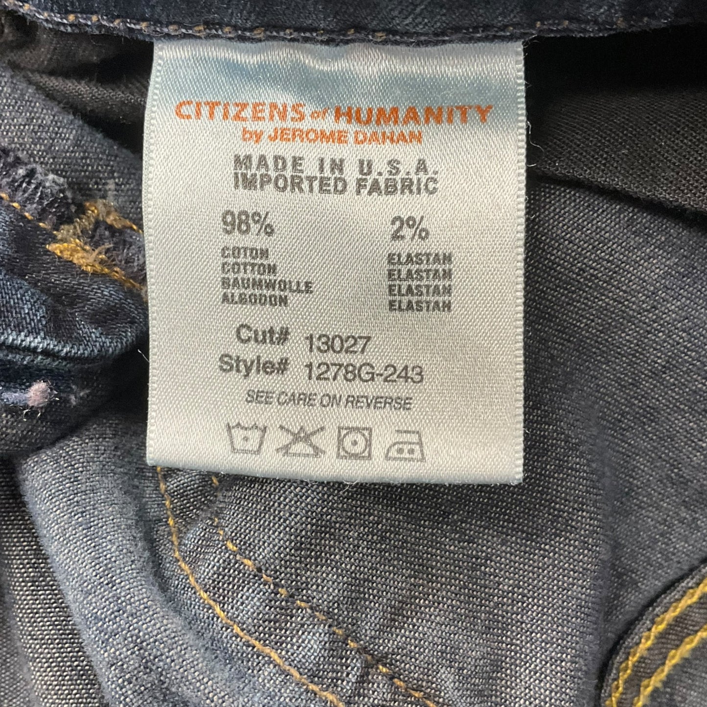 Jeans Skinny By Citizens Of Humanity  Size: 6